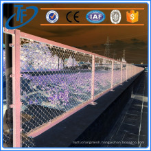 hot sell galvanized mesh chain link fence , chain link fence in roll